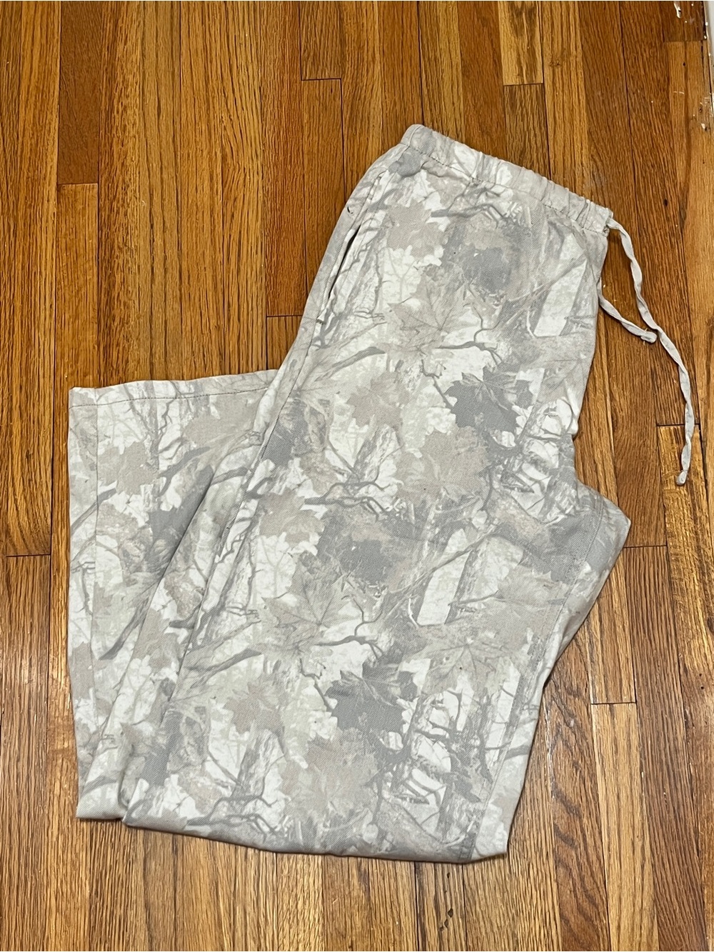 Vanilla Star Denim Camo Drawstring Pants Size Large